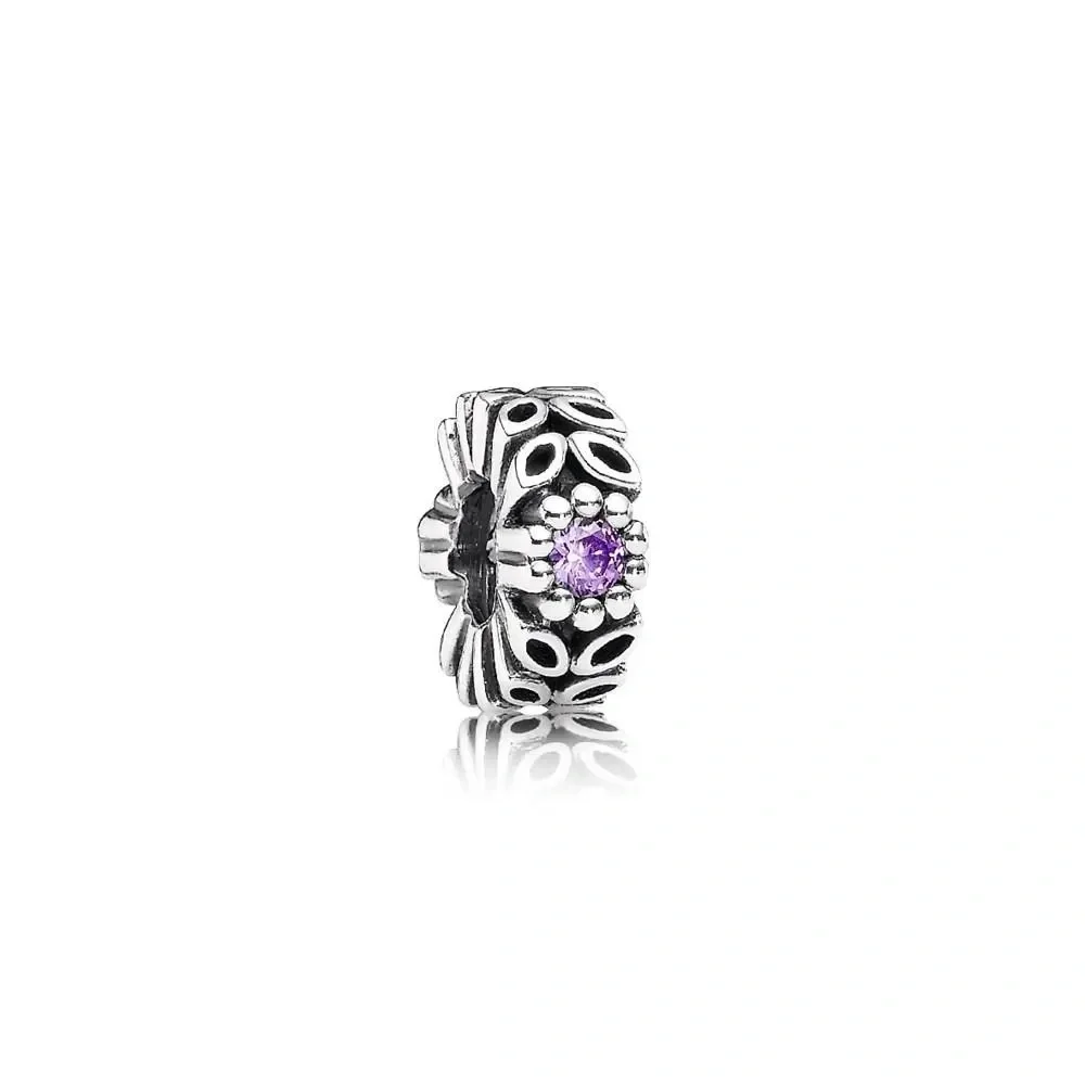 Pandora purple sparkling forest charm - Picture 2 of 5